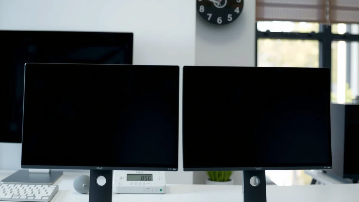 Comparison of OLED and IPS displays for productivity, highlighting their features and benefits.