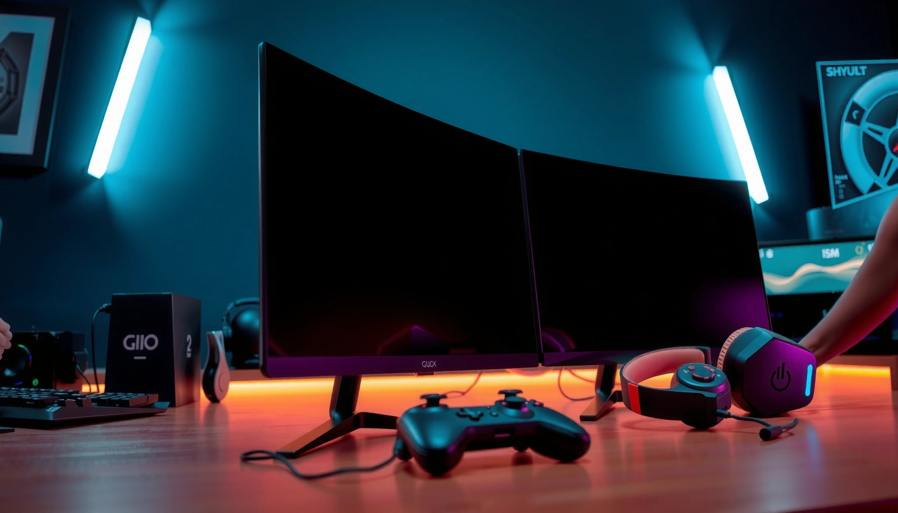 Comparison of OLED and IPS displays for gaming, highlighting their features and performance.