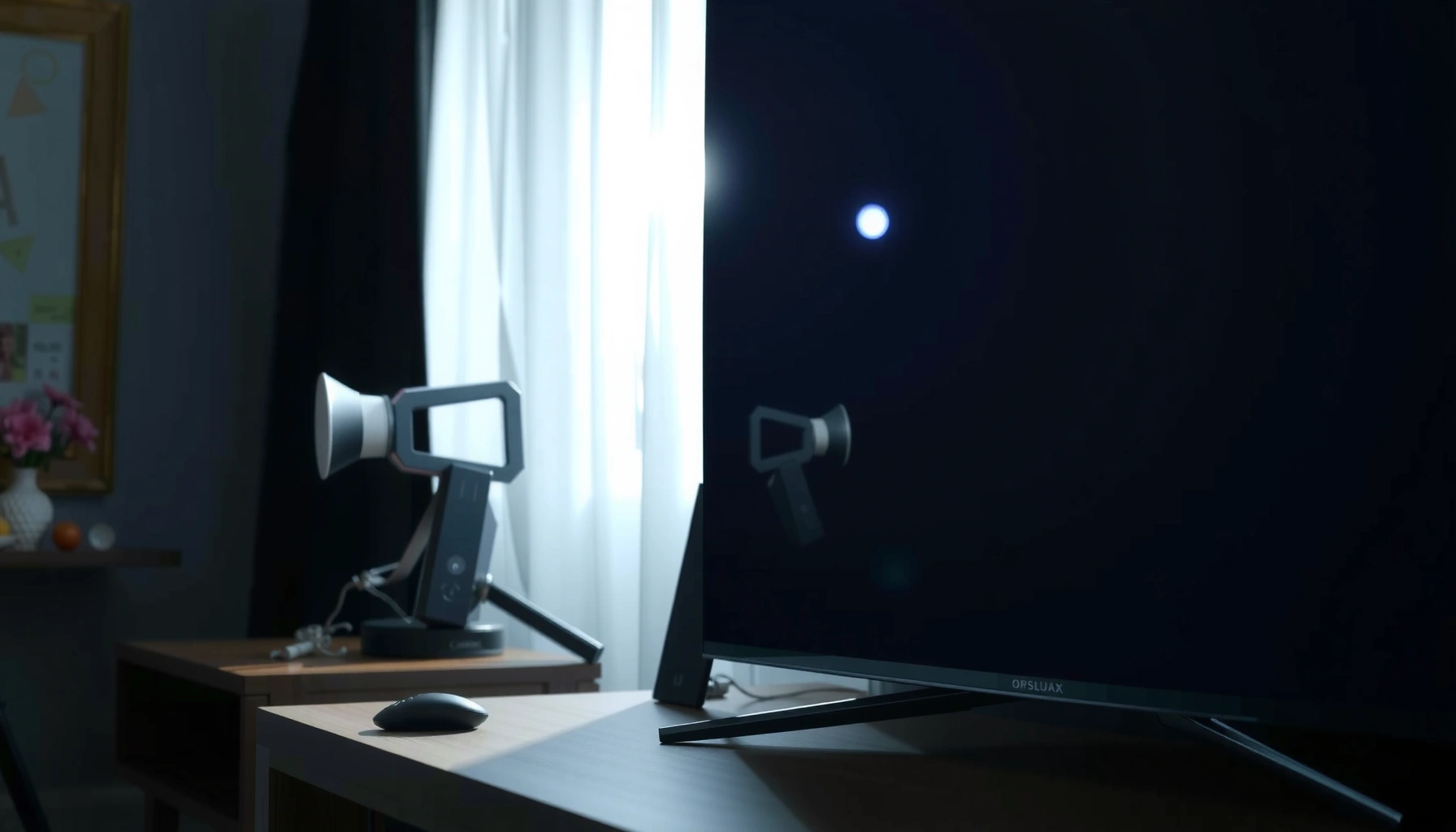 Side-by-side comparison of OLED and Mini-LED displays showcasing HDR picture quality.
