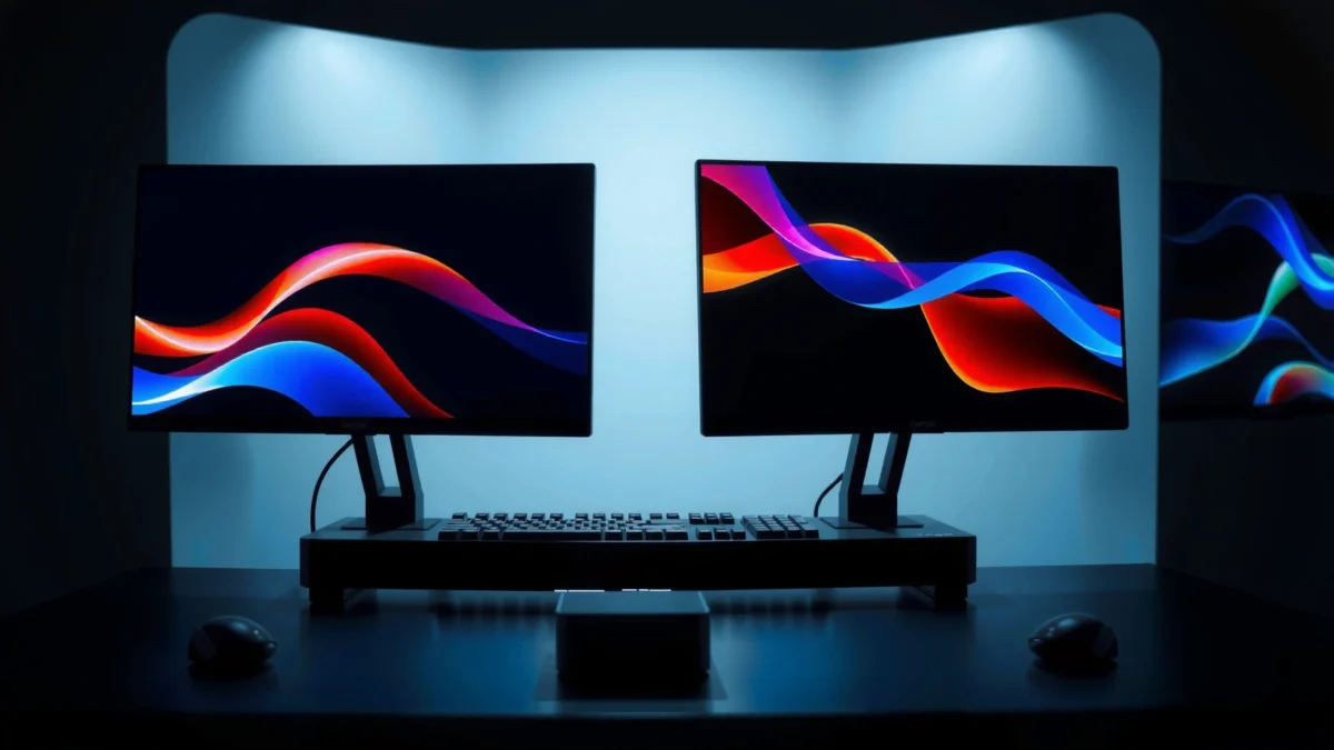 Comparison of OLED and QD-OLED monitors highlighting key differences and features
