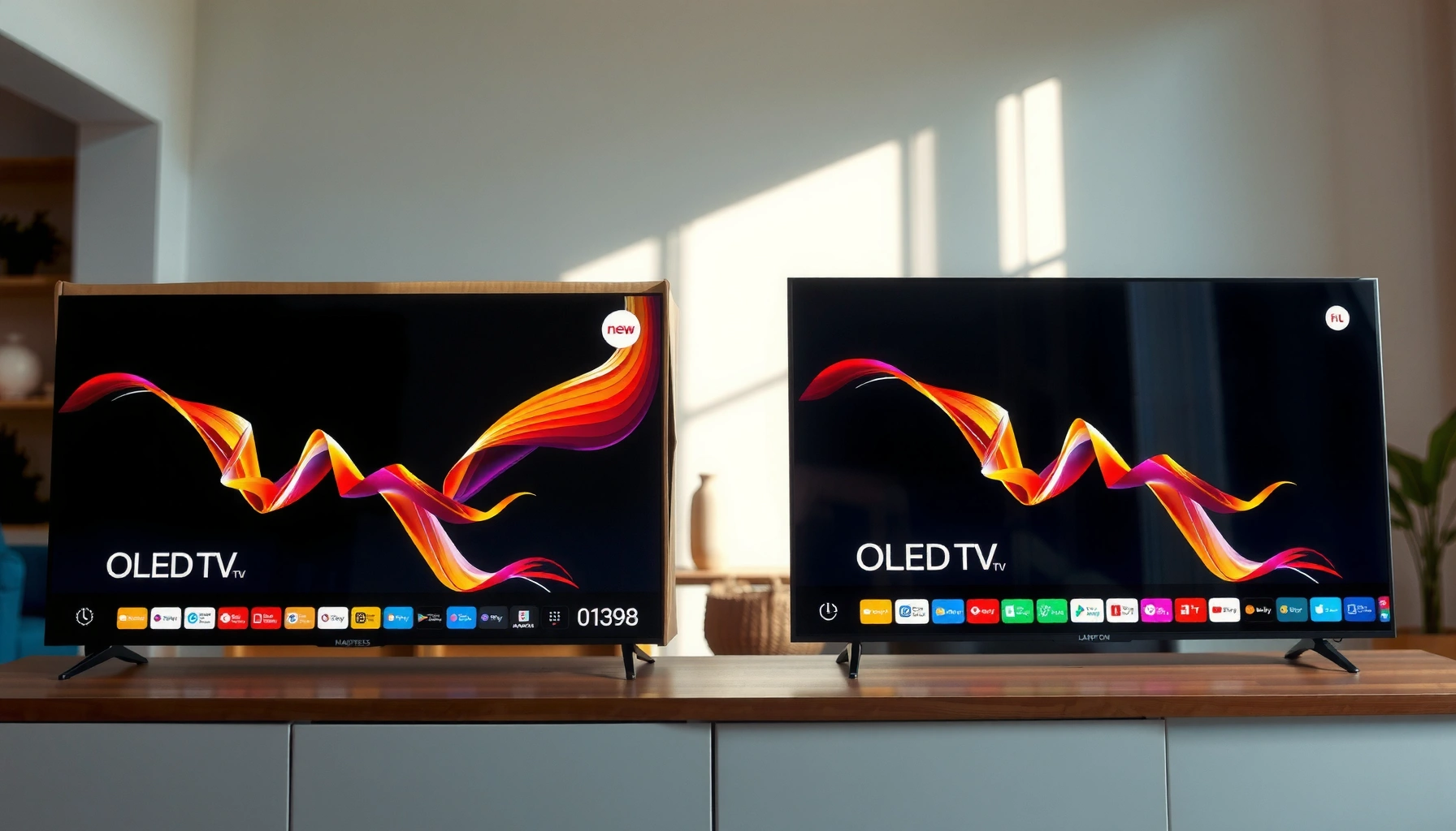 Comparison of Open-Box OLED and New OLED TVs for buyers considering options