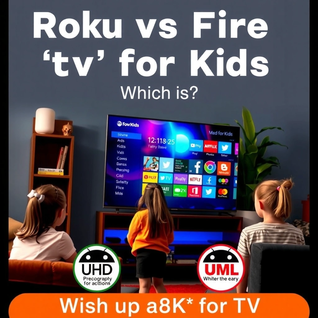 Roku and Fire TV parental controls and kid profiles comparison for families