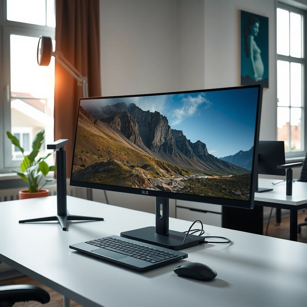 Comparison of picture quality and display performance between Philips and LG monitors.