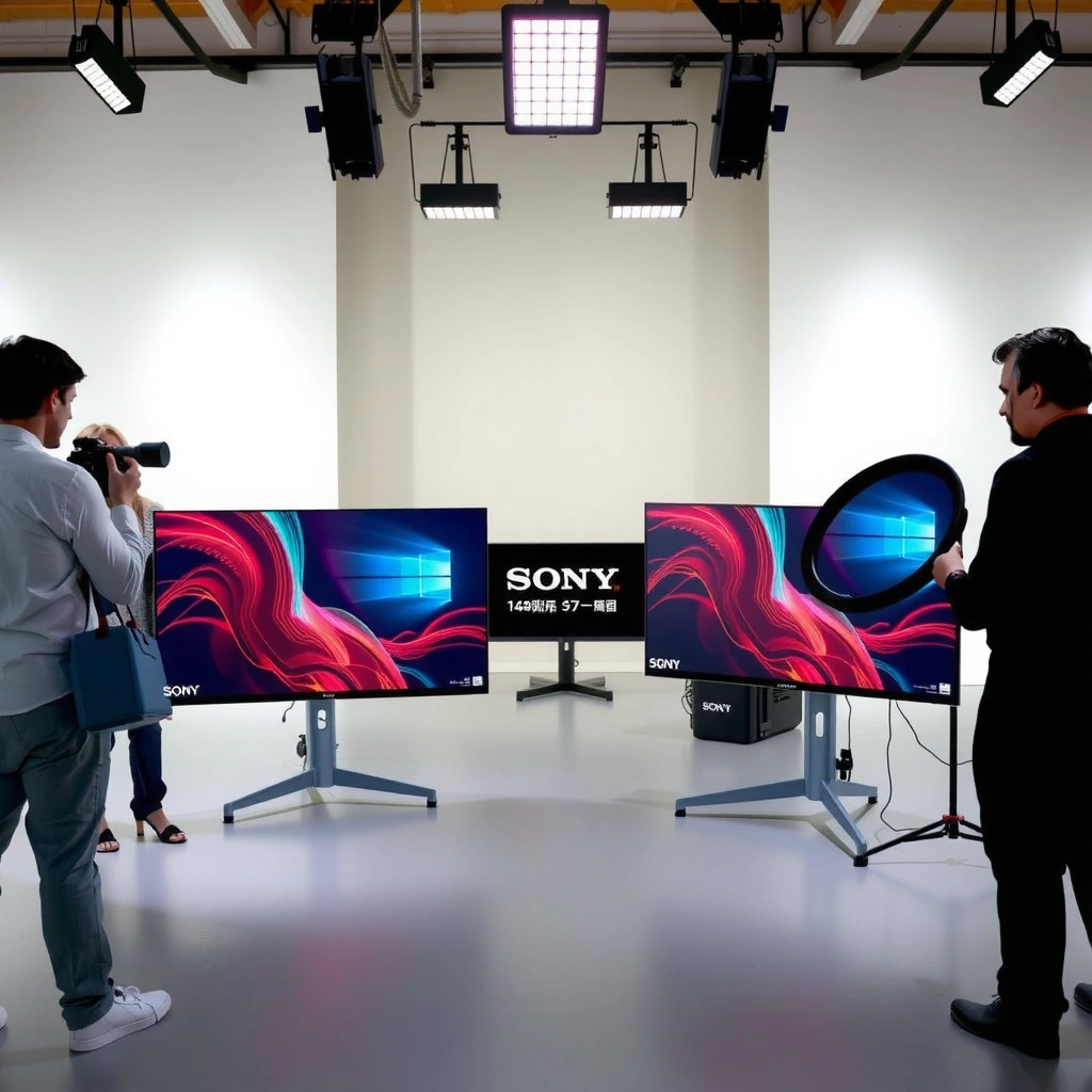 Comparison of picture quality and color performance between Sony and LG 144Hz monitors.