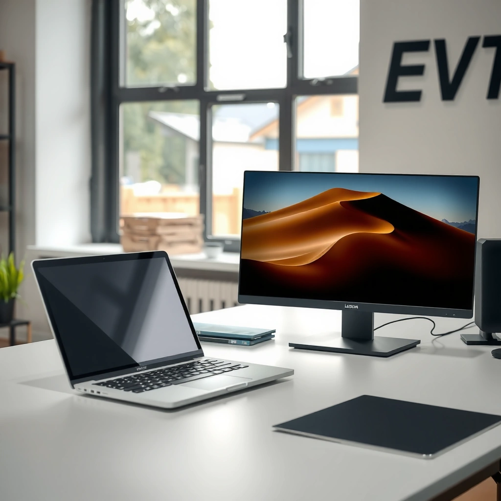 Comparison of picture quality between a budget TV and a computer monitor for optimal screen clarity.