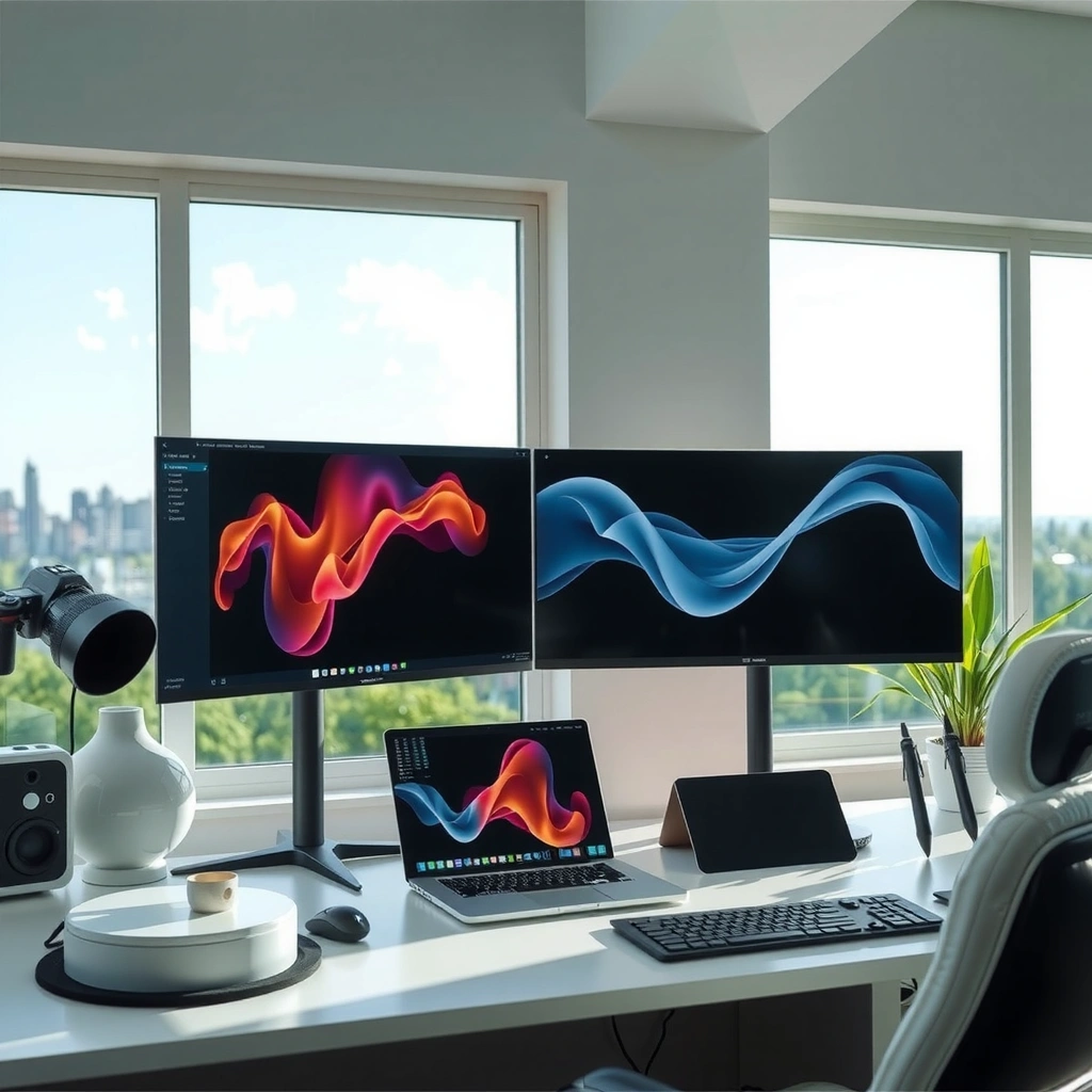 Comparison of picture quality and color performance in QD-OLED and VA monitors for gaming and productivity.
