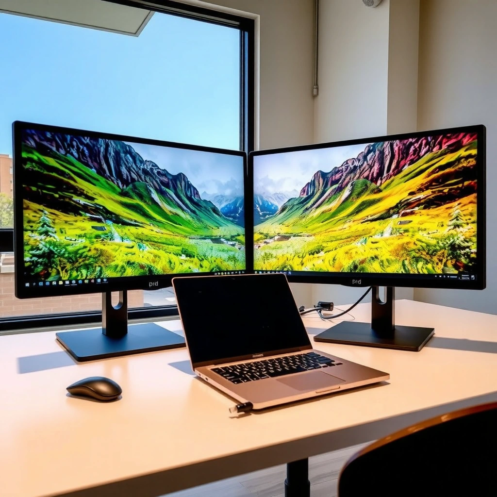 Comparison of picture quality in 1440p VA and OLED monitors focusing on contrast, blacks, and colors