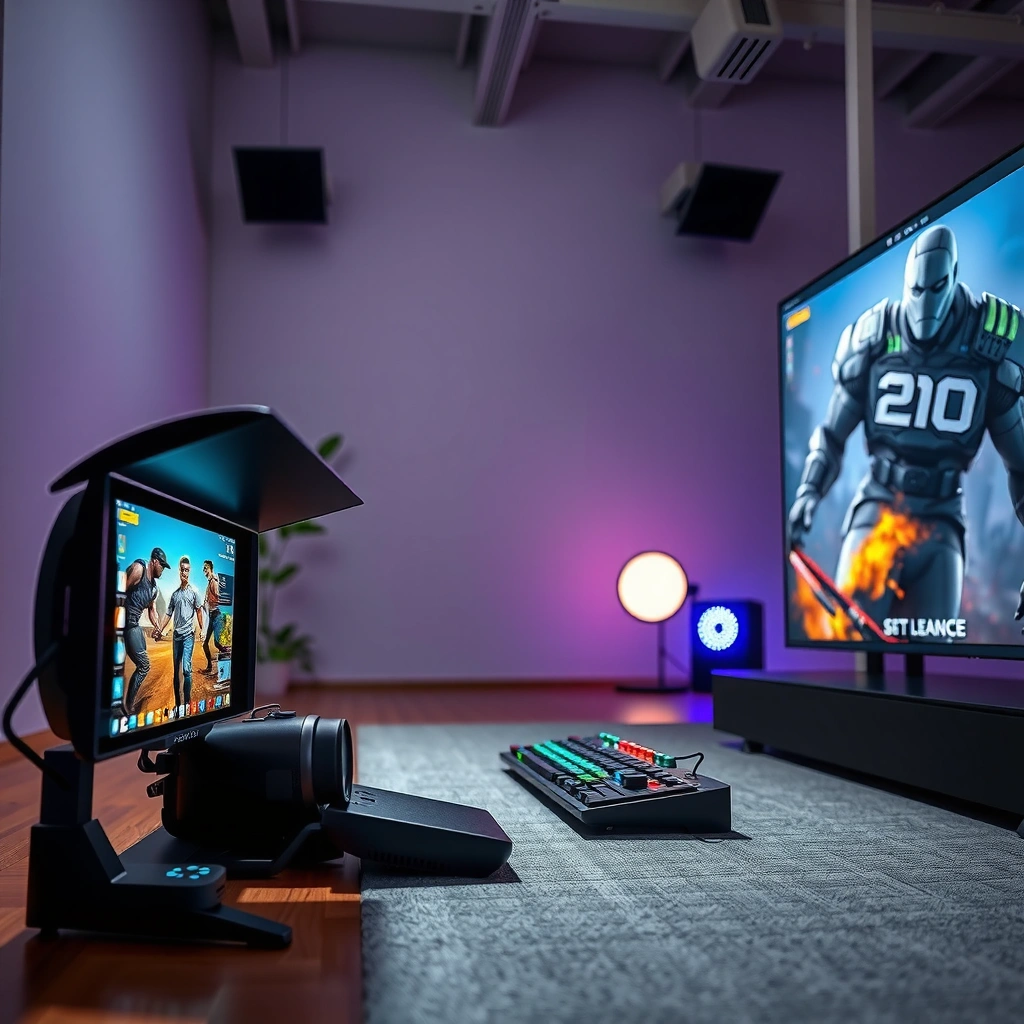 Comparison of OLED and Mini-LED displays highlighting contrast and black levels for gaming.