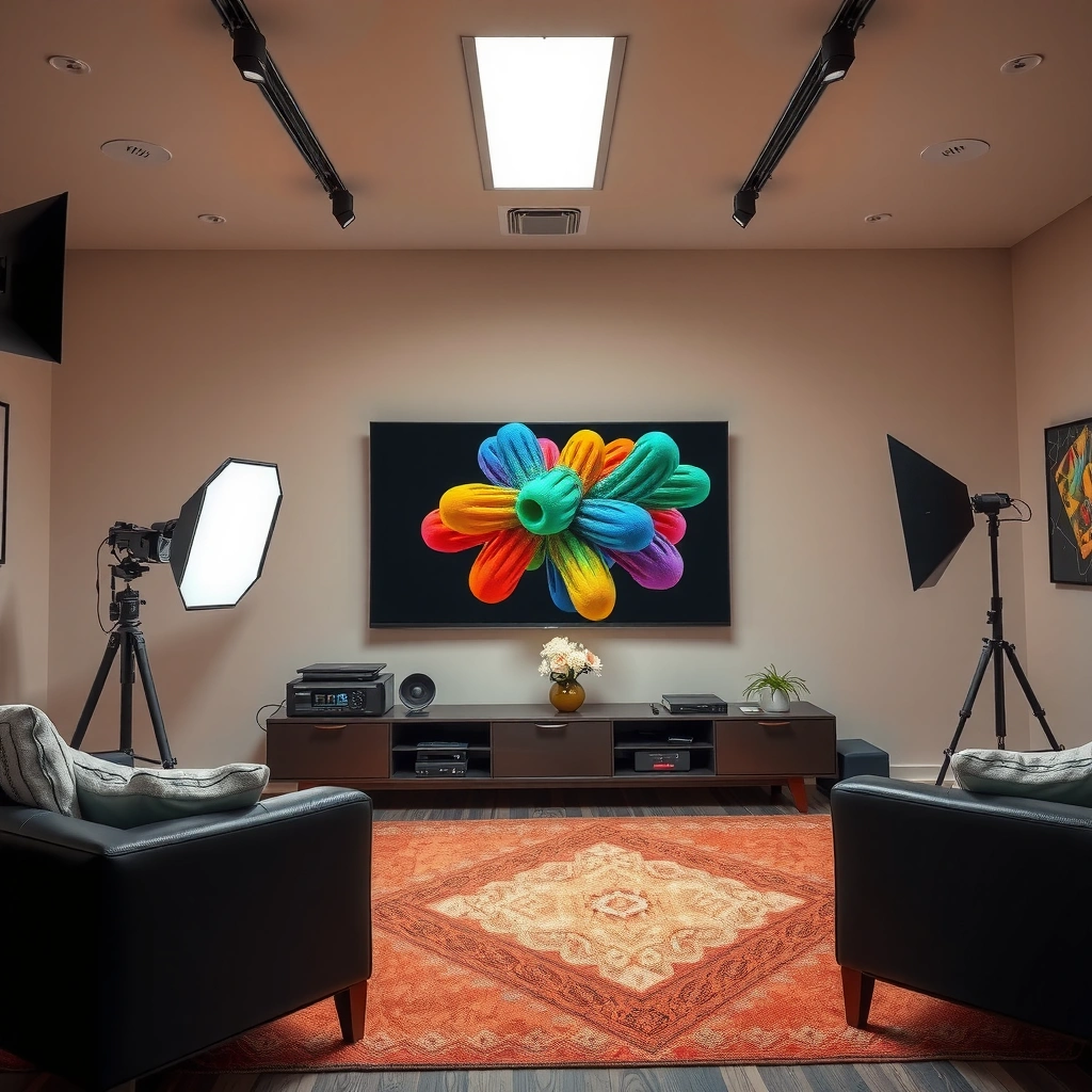 Comparison of picture quality in QLED and projection TVs focusing on brightness, contrast, and detail.