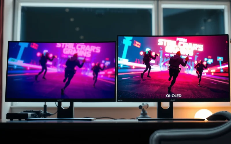 QD-OLED vs VA Monitors: Key Differences for Gaming and Productivity