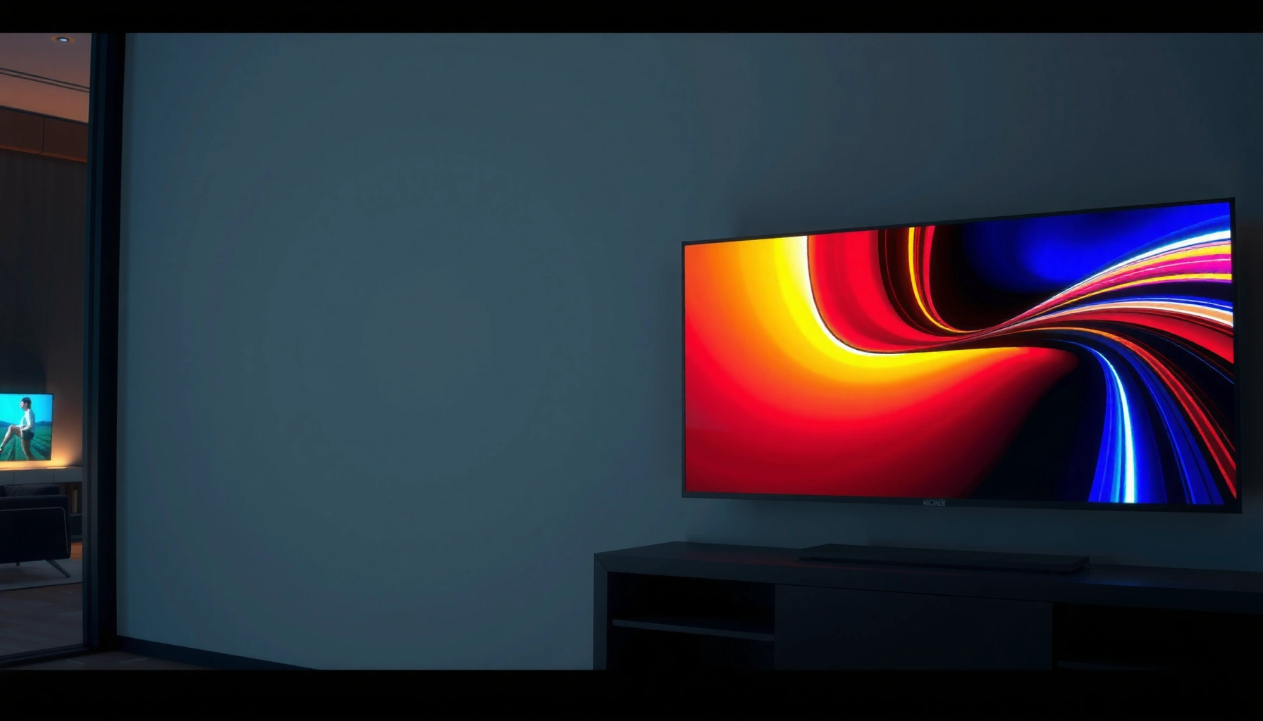 A side-by-side comparison of QLED and Mini-LED TVs highlighting their features and differences.