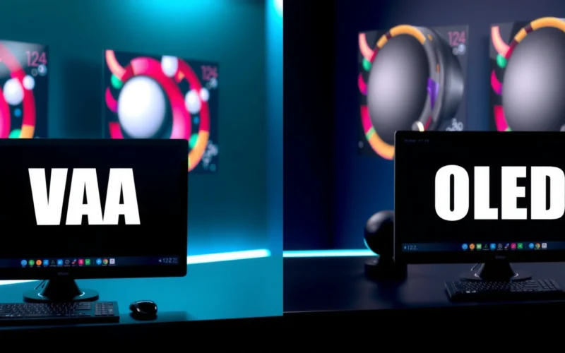 Rapid VA vs OLED: Key Differences for Better Display Performance