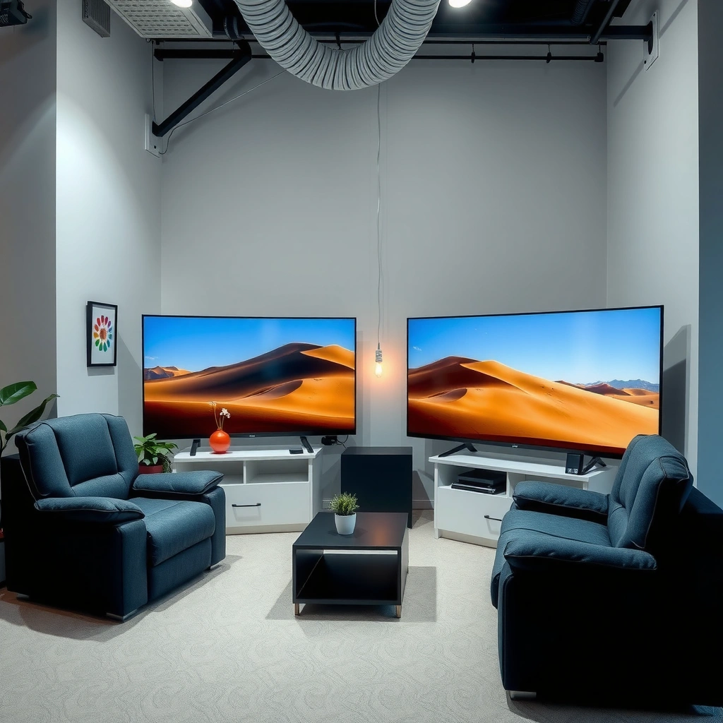 Visual comparison of refresh rate differences between 144Hz and 120Hz QLED displays.