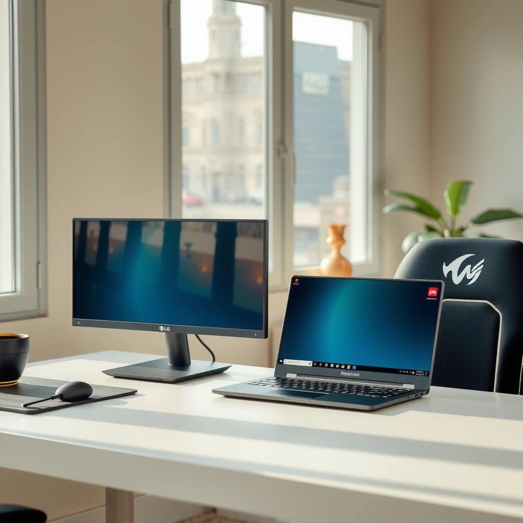 Comparison of refresh rates and gaming performance for LG 27GS95QE and Alienware AW2725DF monitors.