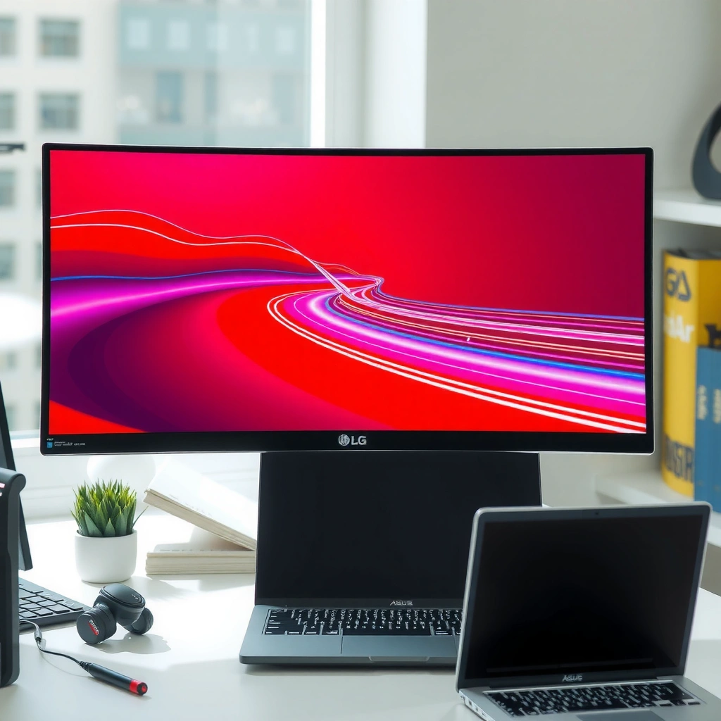 Comparison of refresh rates and motion performance for LG 27GP850 and ASUS VG27AQ monitors