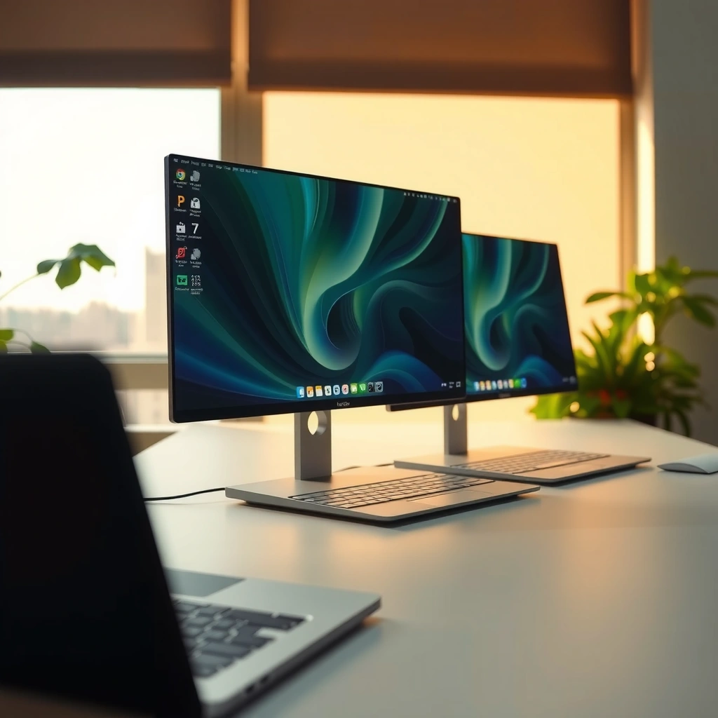 Comparison of 1080p and 1440p laptop monitor resolutions