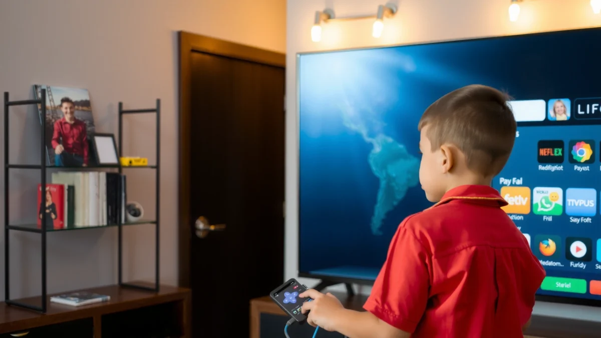 Comparison of Roku and Fire TV devices for kids and family entertainment options.