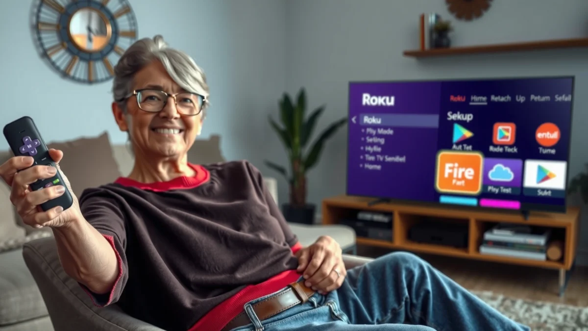 Comparison of Roku and Fire TV devices designed for seniors' ease of use