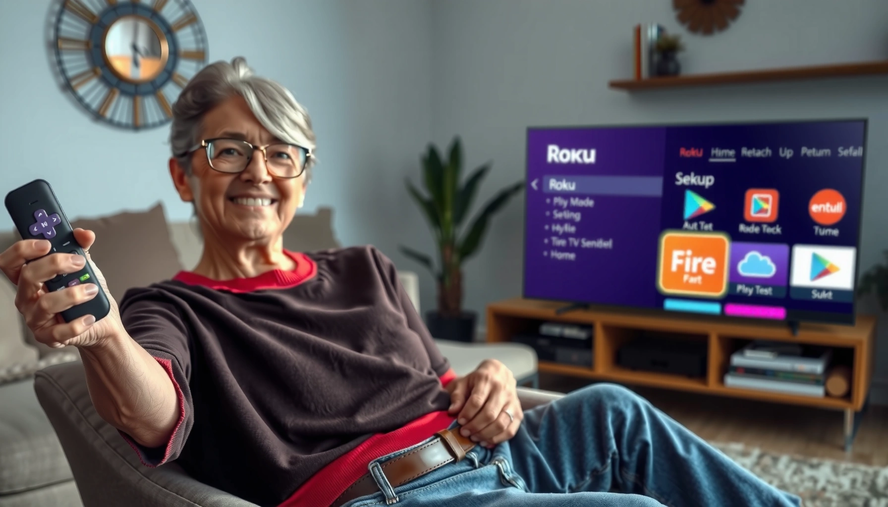 Comparison of Roku and Fire TV devices designed for seniors' ease of use