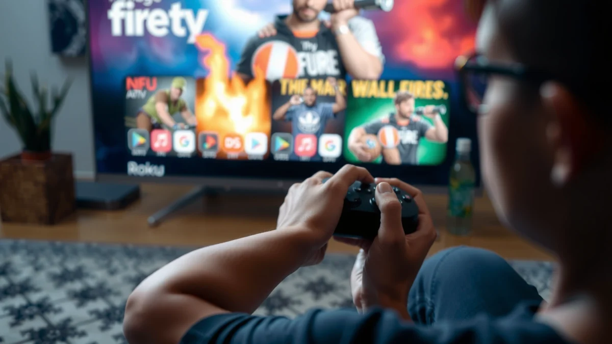 Comparison of Roku and Fire TV for gaming, highlighting features and performance for gamers.