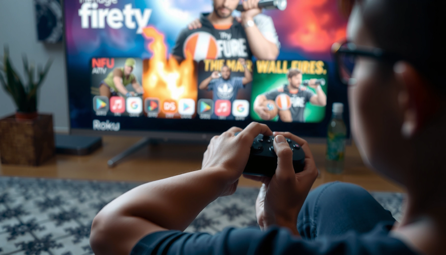 Comparison of Roku and Fire TV for gaming, highlighting features and performance for gamers.
