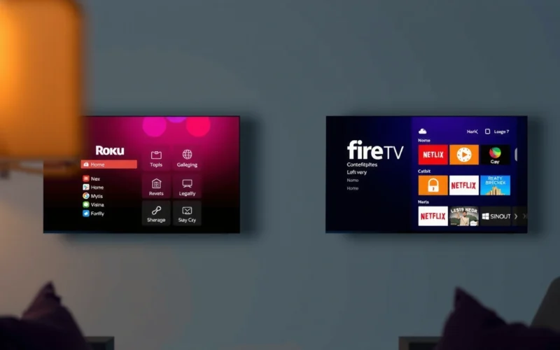 Roku vs Fire TV Interface: Key Differences and What to Choose