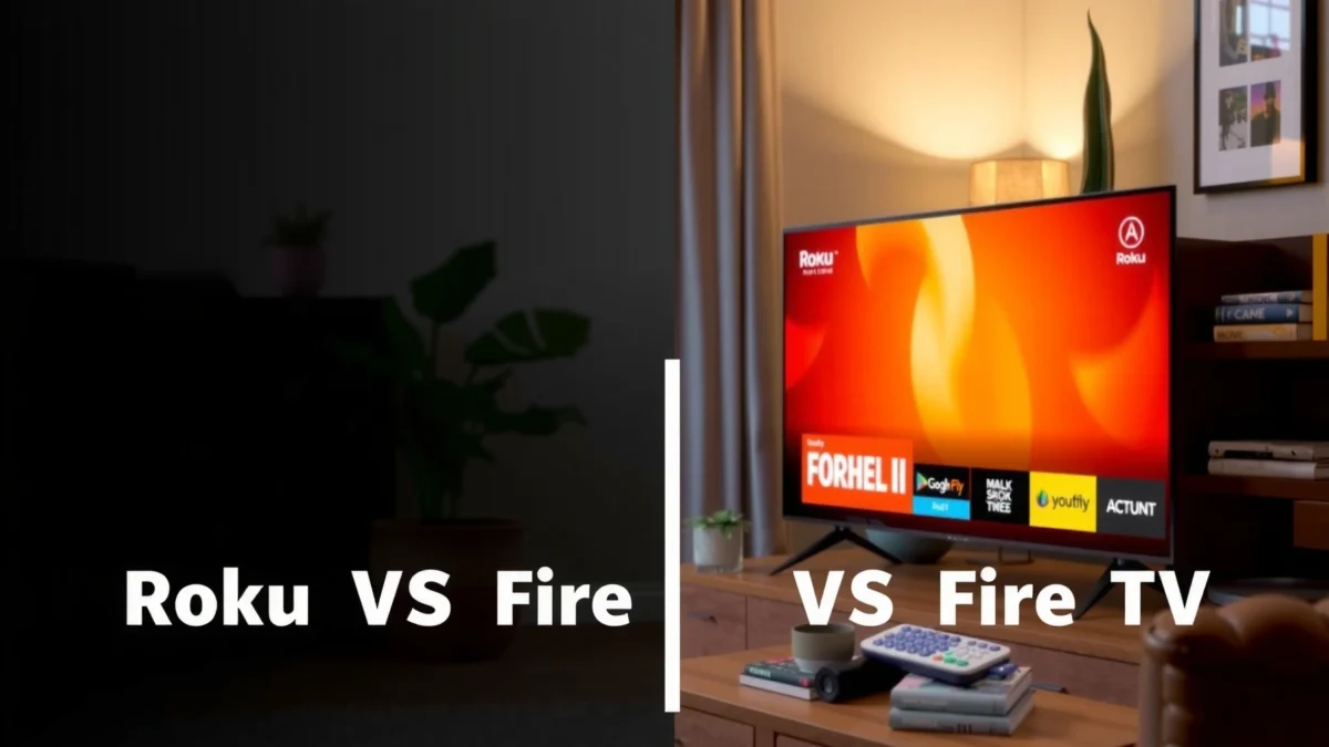 Comparison of Roku and Fire TV performance highlighting streaming speed and smoothness.