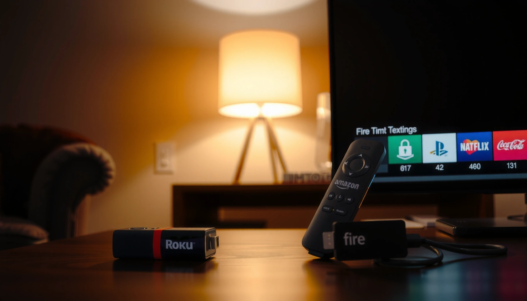 Comparison of Roku and Fire TV storage capabilities for downloads and streaming.