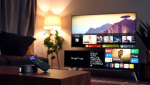 Comparison of Roku and Google TV performance highlighting streaming speed and smoothness.