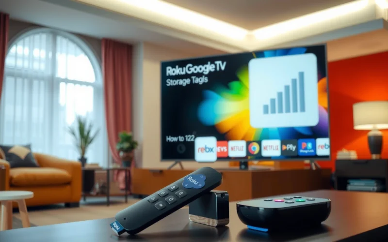 Roku vs Google TV Storage: How Much Space Do You Really Get?