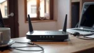Image illustrating factors to consider when choosing a router brand for your home or office network.