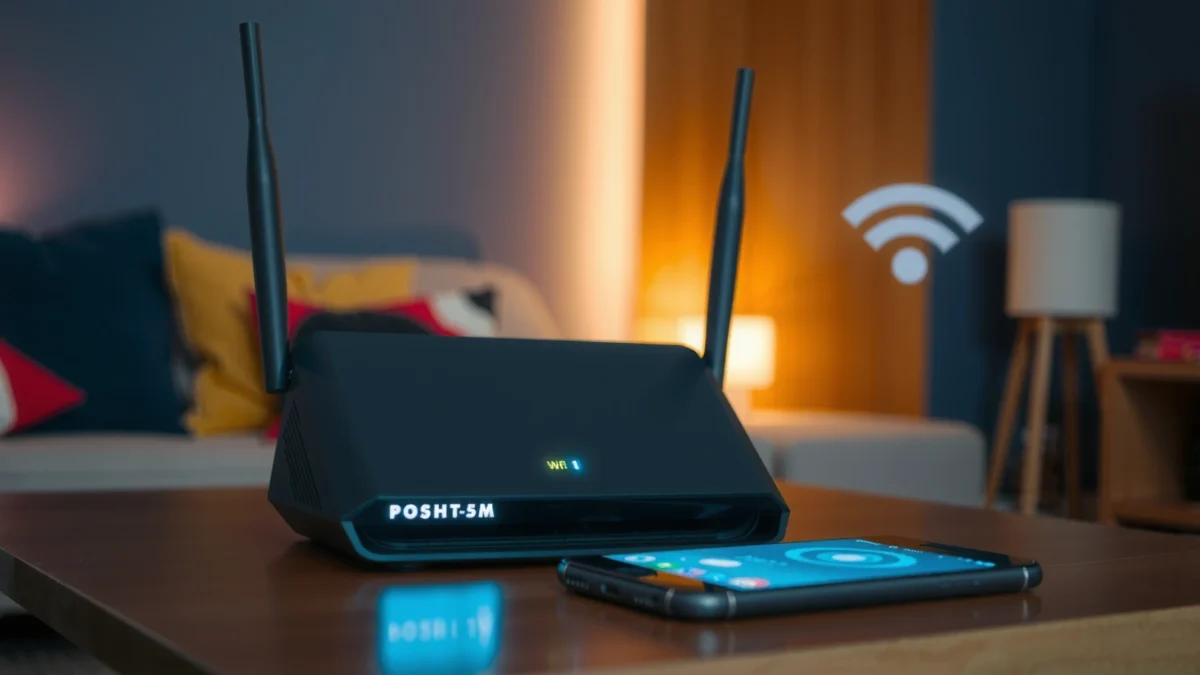 Illustration of a router losing connection, highlighting common causes and fixes for connectivity problems.