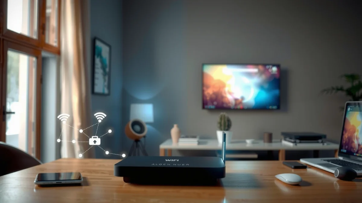 Illustration showing how many devices a router can handle, with limits and factors affecting performance.