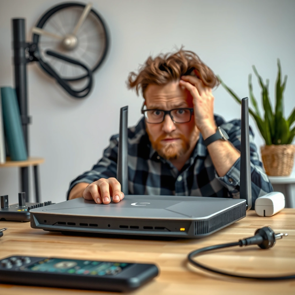 Introduction to troubleshooting router issues after a firmware update.
