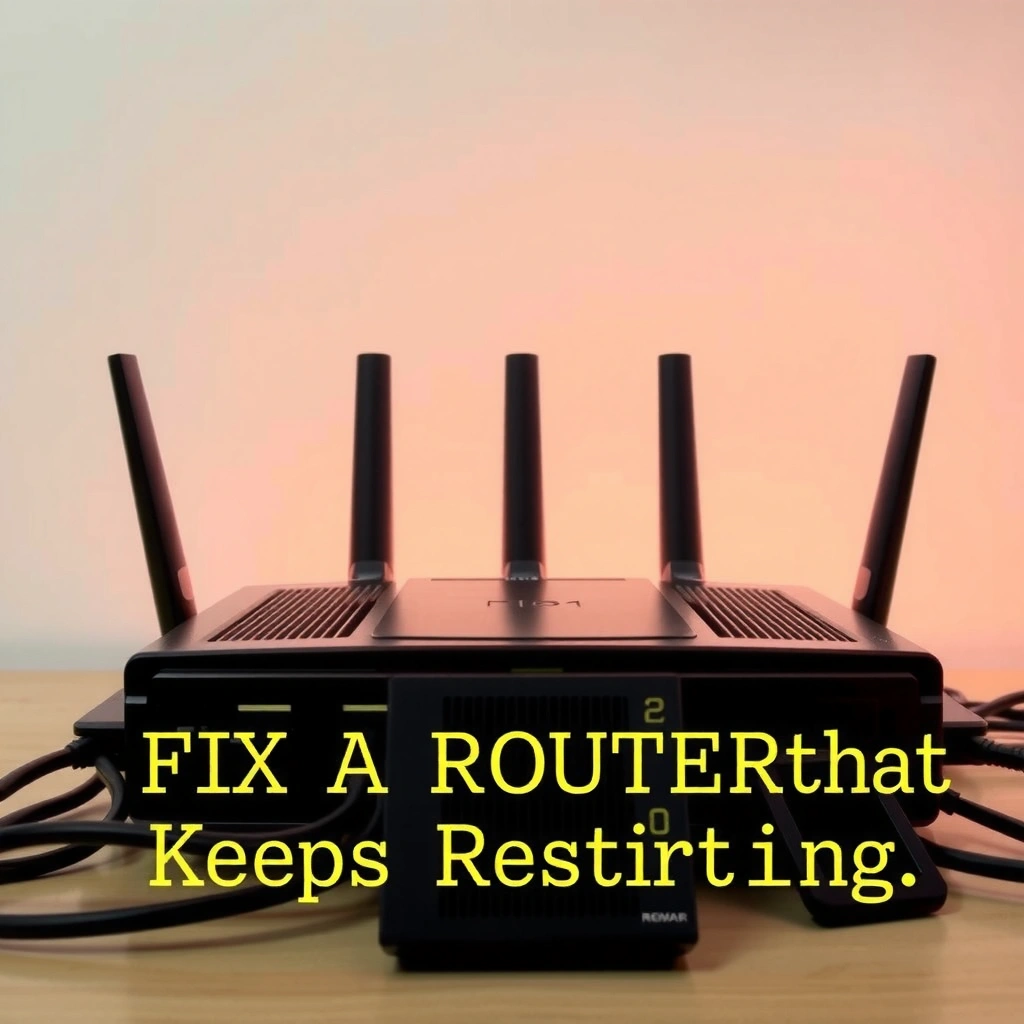 Introduction to fixing a router that keeps restarting with quick troubleshooting steps.