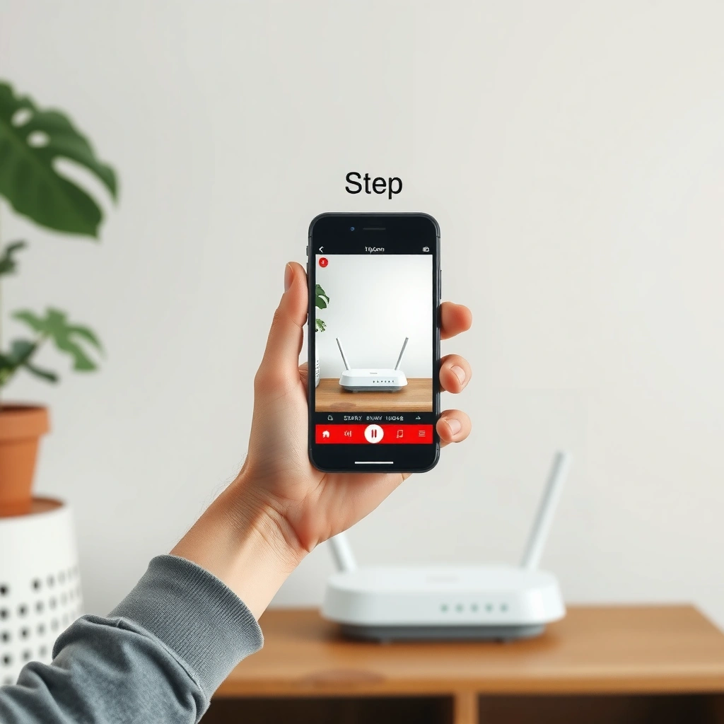 A checklist of items needed to set up a router from an iPhone, including compatibility requirements.