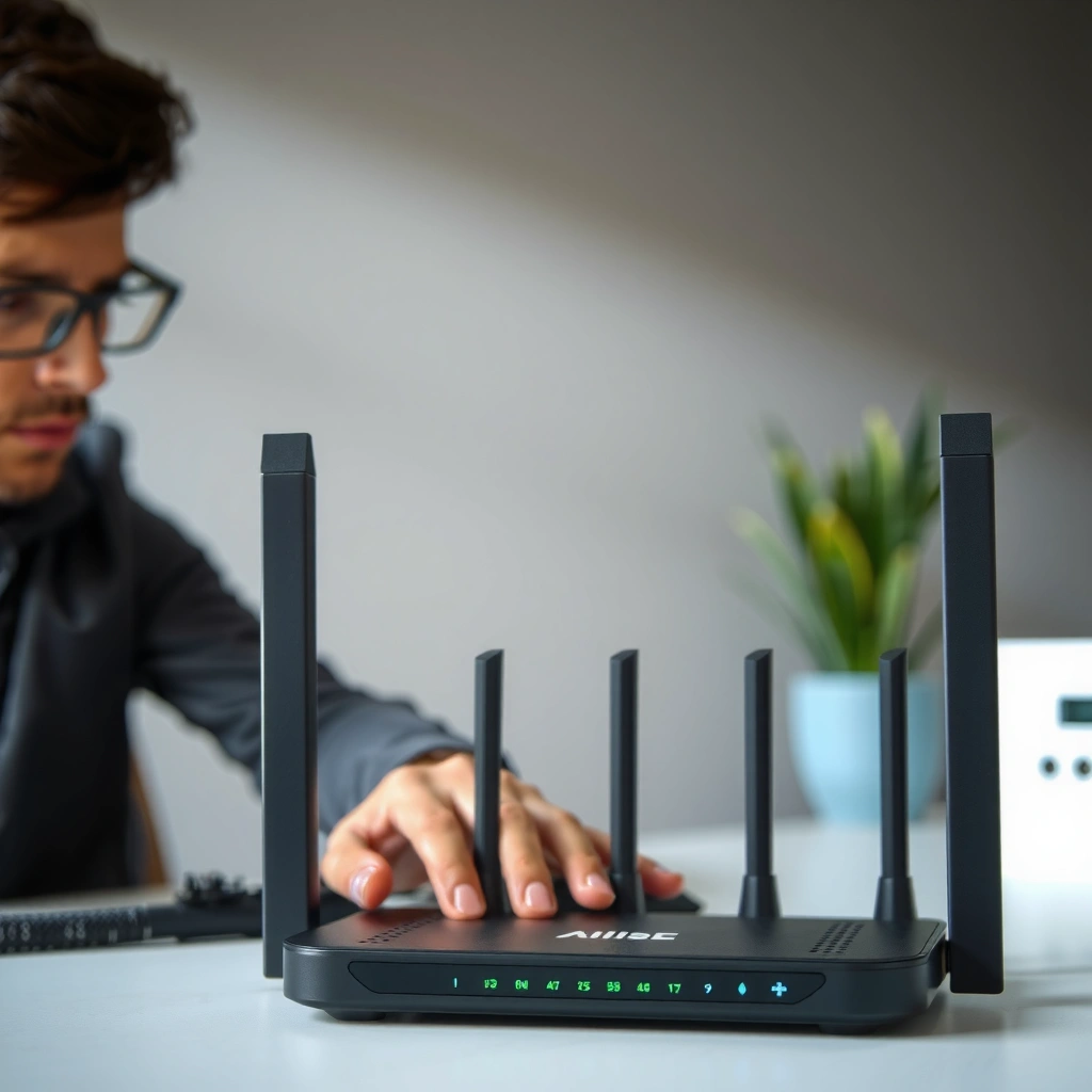 Introduction to troubleshooting steps for fixing a router after changing the modem.