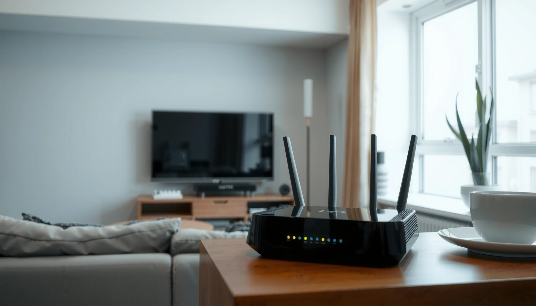 Comparison image of a router and Wi-Fi extender for improving Wi-Fi performance