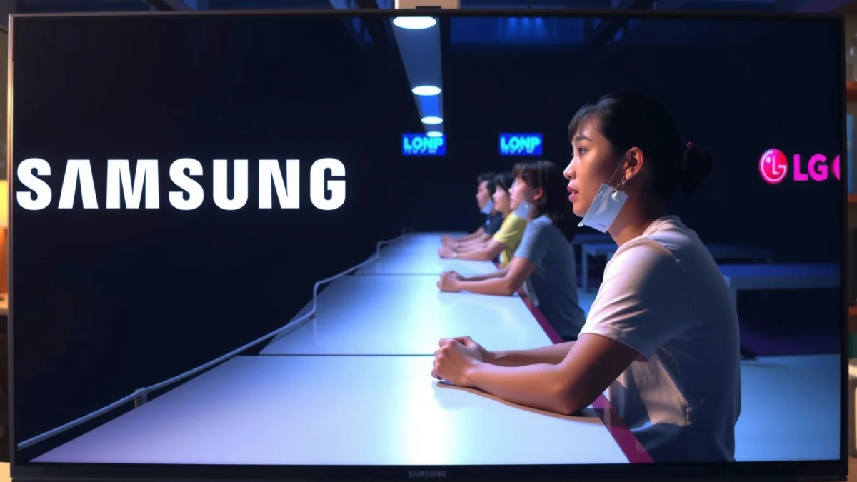 Comparison of Samsung 120Hz and LG 120Hz displays for better performance.