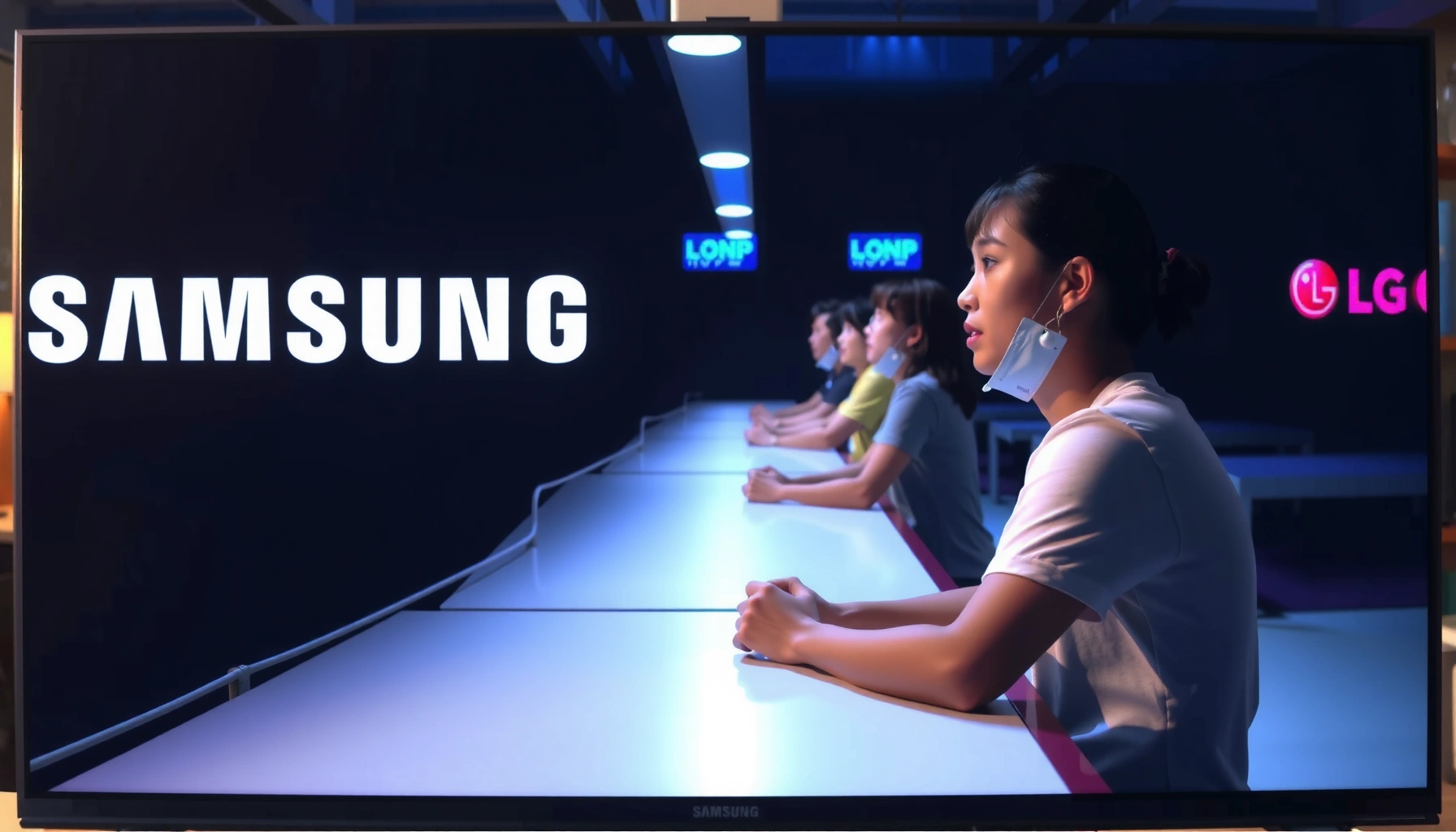 Comparison of Samsung 120Hz and LG 120Hz displays for better performance.