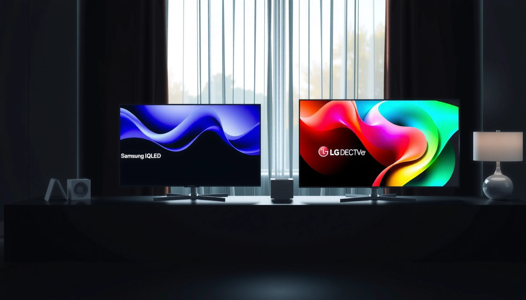 Comparison of Samsung Neo QLED and LG OLED TVs highlighting key differences.