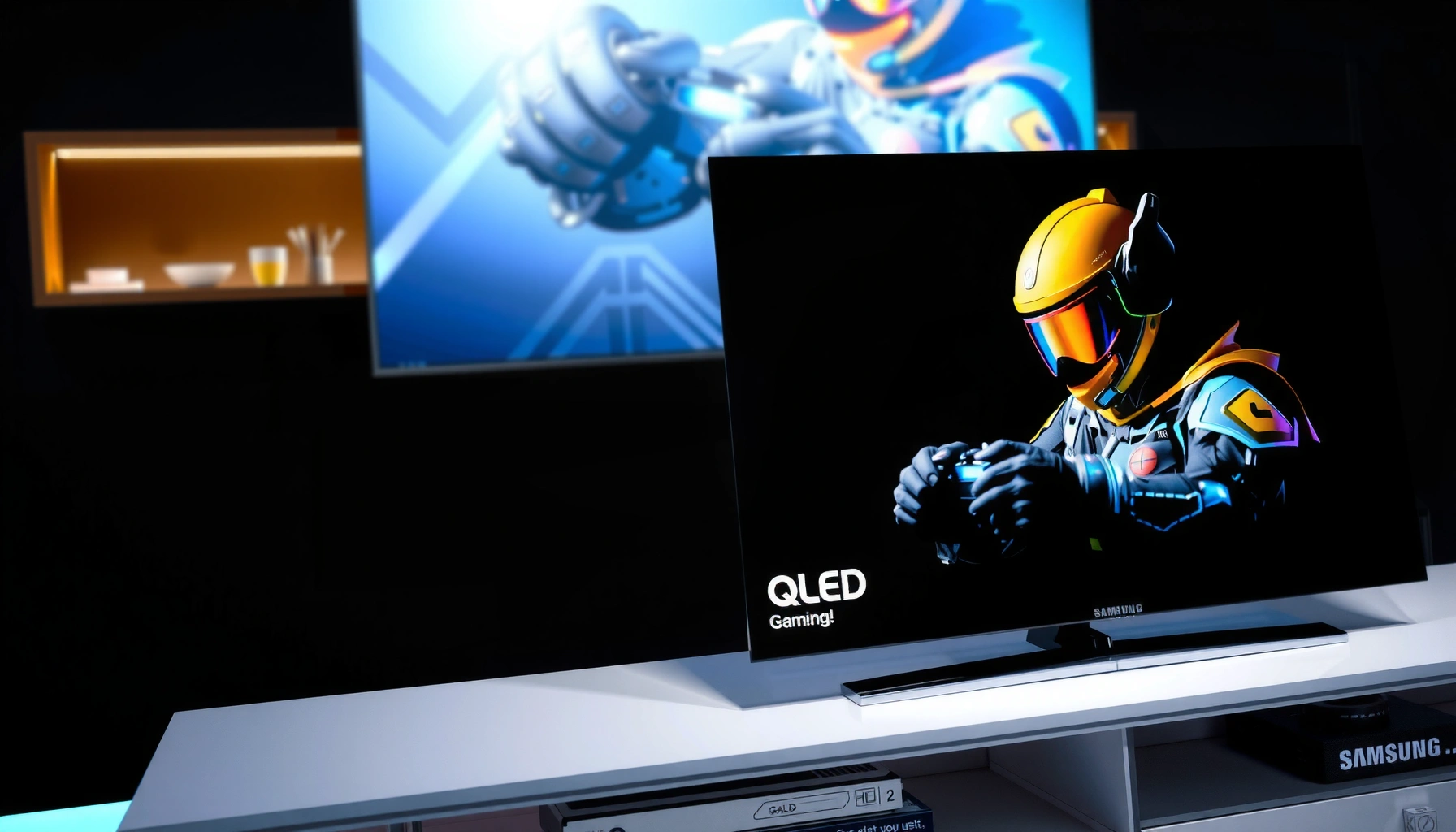 Comparison of Samsung Neo QLED and LG QNED TVs for gaming performance.