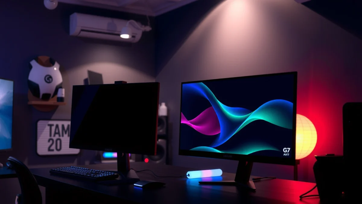 Comparison of Samsung Odyssey G7 and LG 32GQ950 32-inch gaming monitors