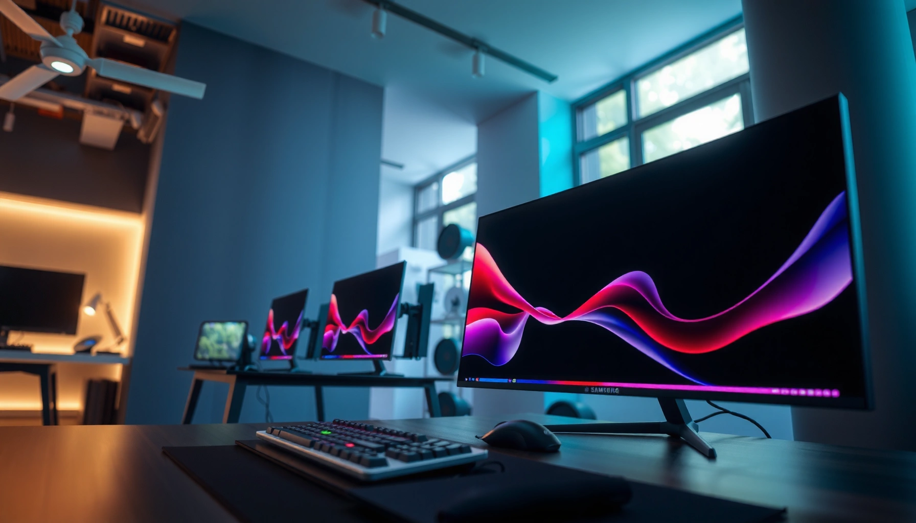 Comparison of Samsung Odyssey OLED G9 and LG 49WQ95C monitors for gaming and productivity.