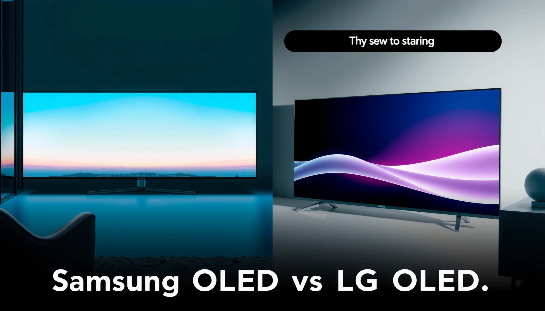 Comparison of Samsung OLED and LG OLED televisions for better viewing experience.