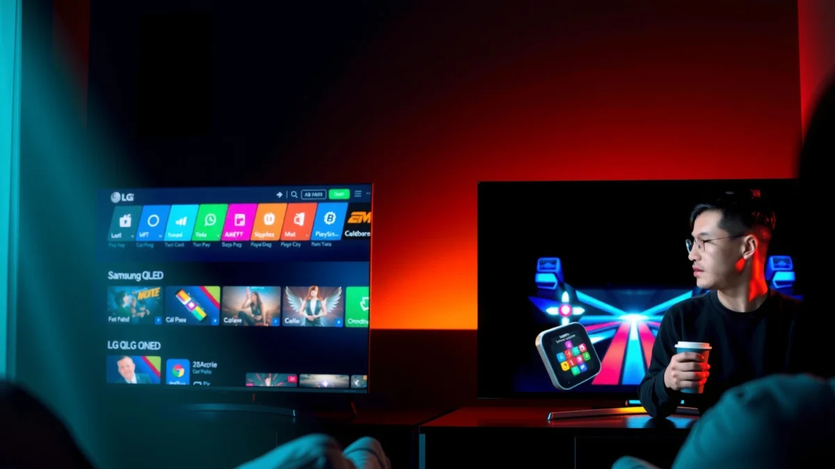 Comparison of Samsung QLED and LG QNED TVs for gaming performance and features.