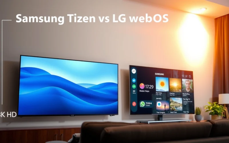 Samsung Tizen vs LG webOS: Key Differences for Smart TV Buyers