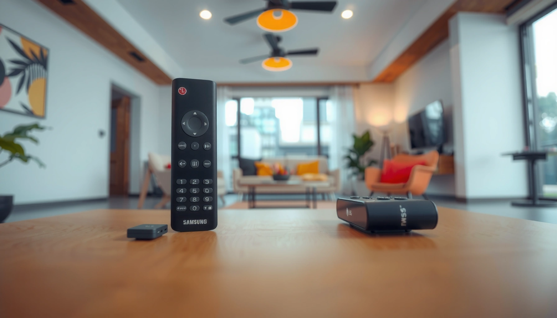 Comparison of Samsung TV Remote and LG Magic Remote highlighting key differences.
