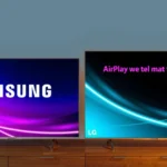 Comparison of Samsung and LG TVs with AirPlay support for streaming.