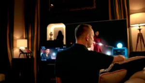 Comparison of Samsung and LG TVs showcasing HDR performance in a side-by-side view.